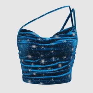 Women’s Velvet Cropped Cami